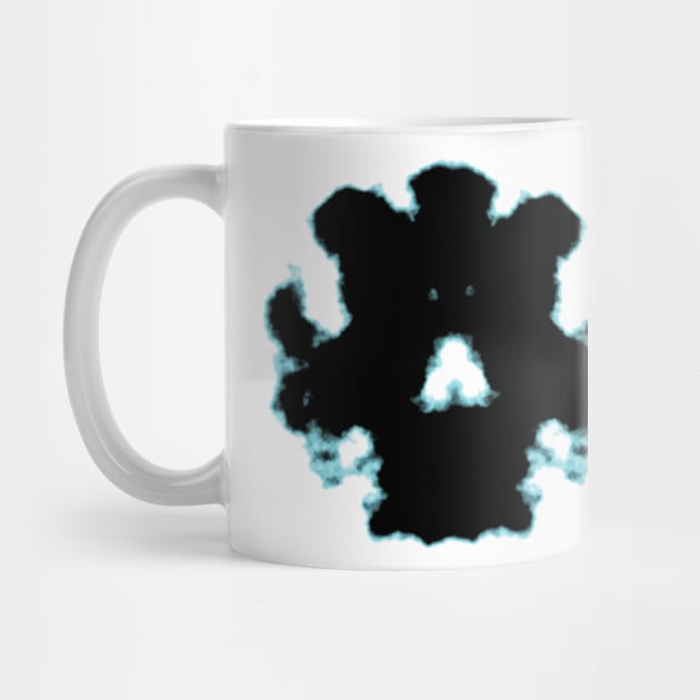 Rorschach inkblot ghost shape by AnnArtshock